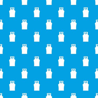 Kolsuz gömlek desen kesintisiz mavi