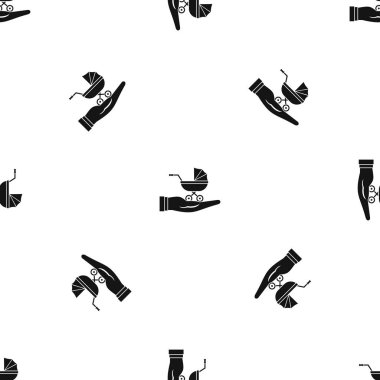 Bebek arabası koruma model sorunsuz siyah