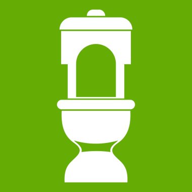 Tuvalet kase simgesi yeşil