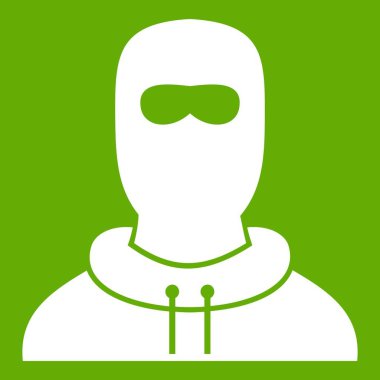 Yün simgesi yeşil adam