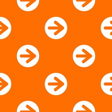 Kesintisiz çember desenindeki ok