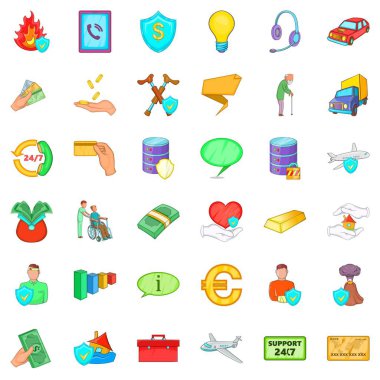 Koruma simgeler kümesi, karikatür tarzı