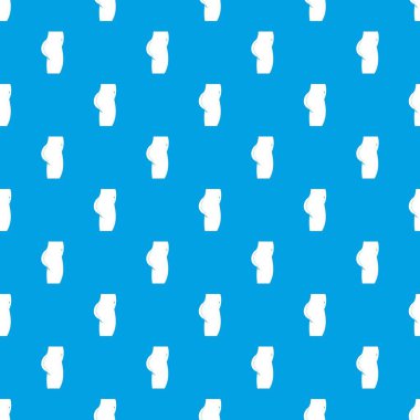 Plastik cerrahi kalça desen kesintisiz mavi