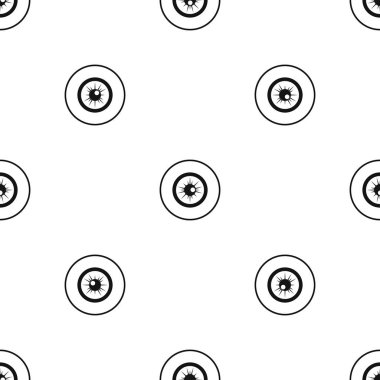 Göz desen sorunsuz siyah