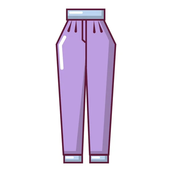 Icona del pantalone, stile cartone animato — Vettoriale Stock