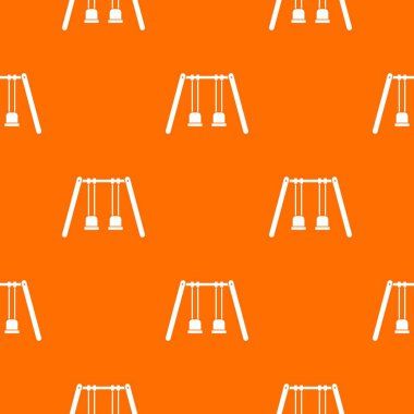 İpleri izi kesintisiz asılı ahşap salıncaklar