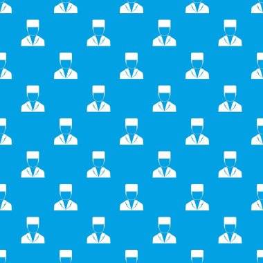 Tıp doktoru desen kesintisiz mavi