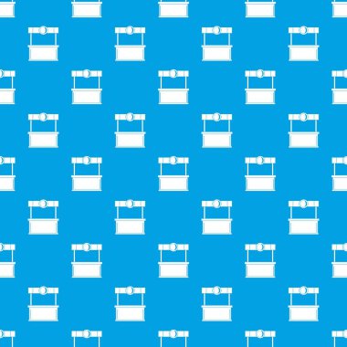 Alışveriş sayaç desen kesintisiz mavi