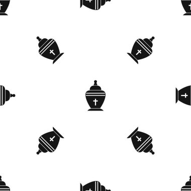 Urn desen sorunsuz siyah