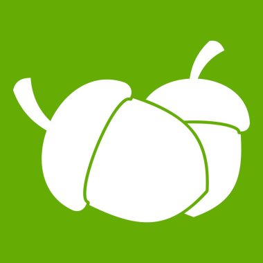 Meşe palamudu simgesi yeşil