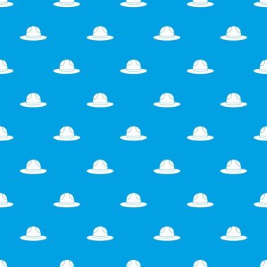 Kanada şapka desen kesintisiz mavi