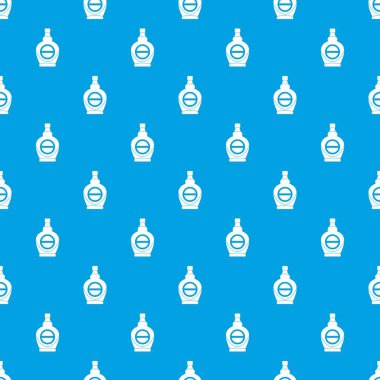 Akçaağaç şurubu cam şişe desen kesintisiz mavi