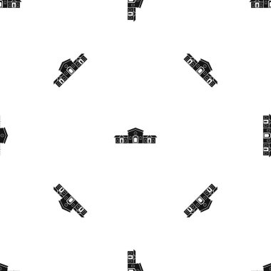 Tren Gar Binası model sorunsuz siyah