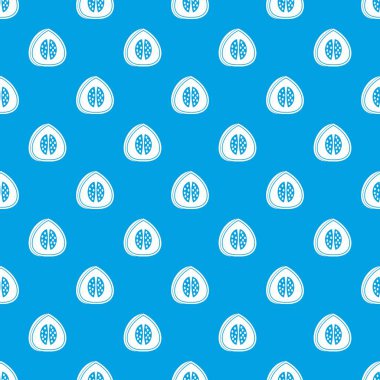 Karpuz desen kesintisiz mavi