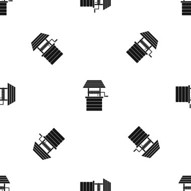 Su iyi desen sorunsuz siyah