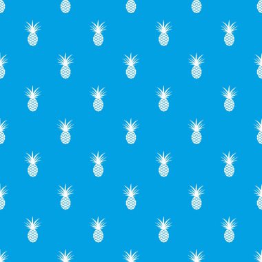 Ananas desen kesintisiz mavi
