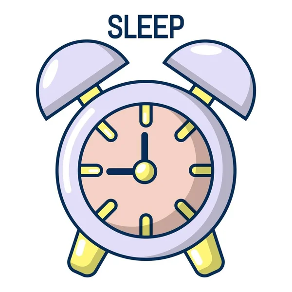 Alarm clock icon, cartoon style — Stock Vector