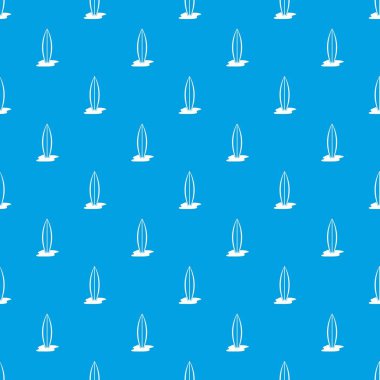 Sörf tahtası deseni kesintisiz mavi