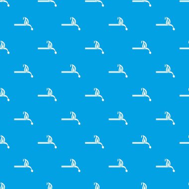 Yanan eşleşme deseni kesintisiz mavi