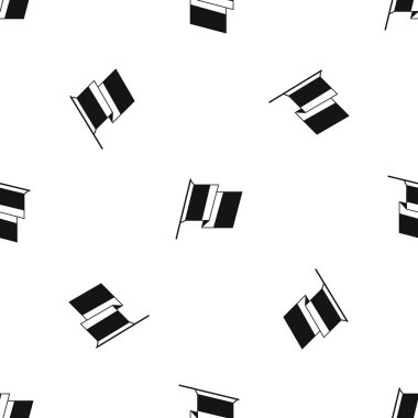 Fransa bayrağı desen sorunsuz siyah