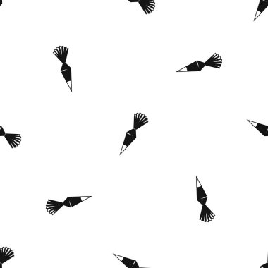 Pamuk buzlanma çantası desen sorunsuz siyah