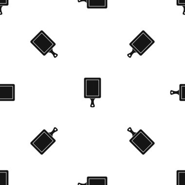 Siyah kesme tahtası deseni sorunsuz siyah