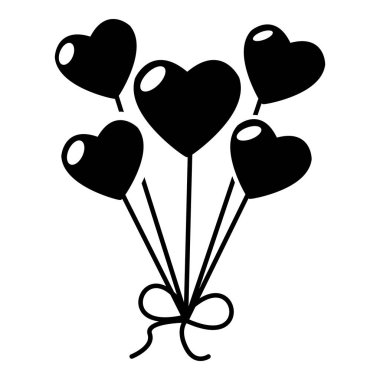 Balon simgesi, basit tarzı