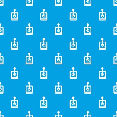 Bilgisayar oyunları desen kesintisiz mavi için joystick