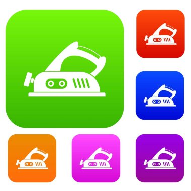 Jack uçak renk koleksiyonu ayarla