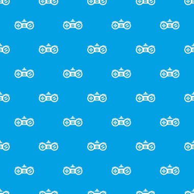 Gamepad desen kesintisiz mavi