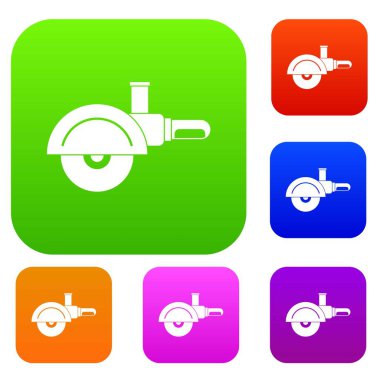 Yüksek hızlı makine küme renk koleksiyonu kesmek