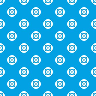 Yük deseni kesintisiz mavi işareti 25