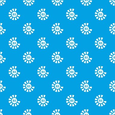 Yük deseni kesintisiz mavi işareti 85