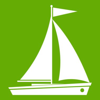 Yat simgesi yeşil