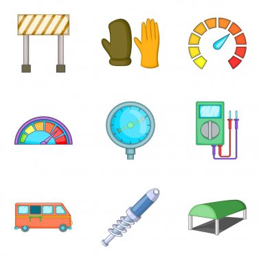 Makine tamir simgeler kümesi, karikatür tarzı için