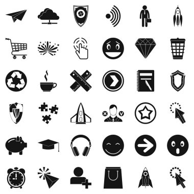 Arabirimi simgeler kümesi, basit tarzı bulutu