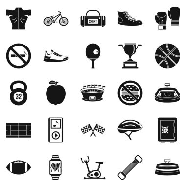 Anlatmıştı Icons set, basit tarzı