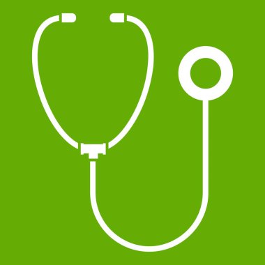 Phonendoscope simgesi yeşil