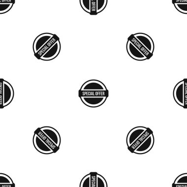 Özel Fırsat daire desen sorunsuz siyah