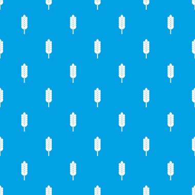 Büyük spica desen kesintisiz mavi