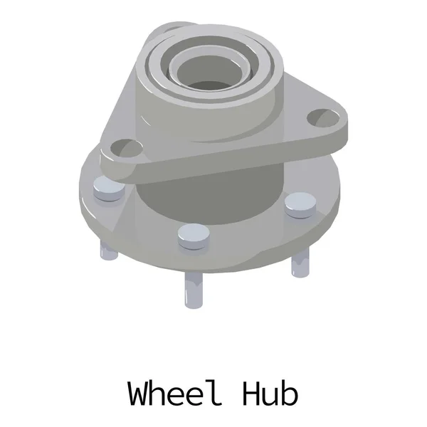 Ref-hub icon, isometric 3d style — стоковый вектор