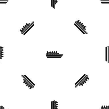 Gemi model sorunsuz siyah insanlar