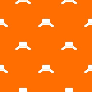 Sorunsuz kulak kapakları desenli şapka