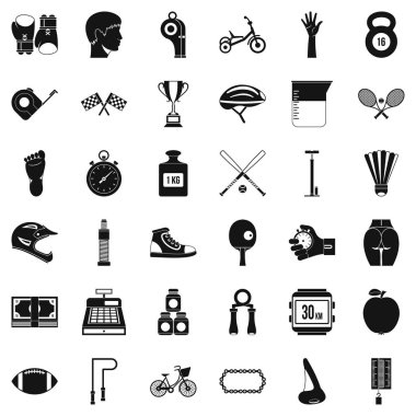 Eğitim simgeler kümesi, basit tarzı