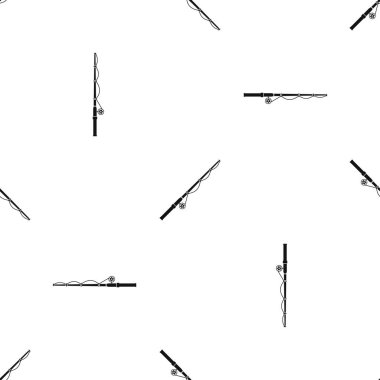 Olta sorunsuz siyah desen