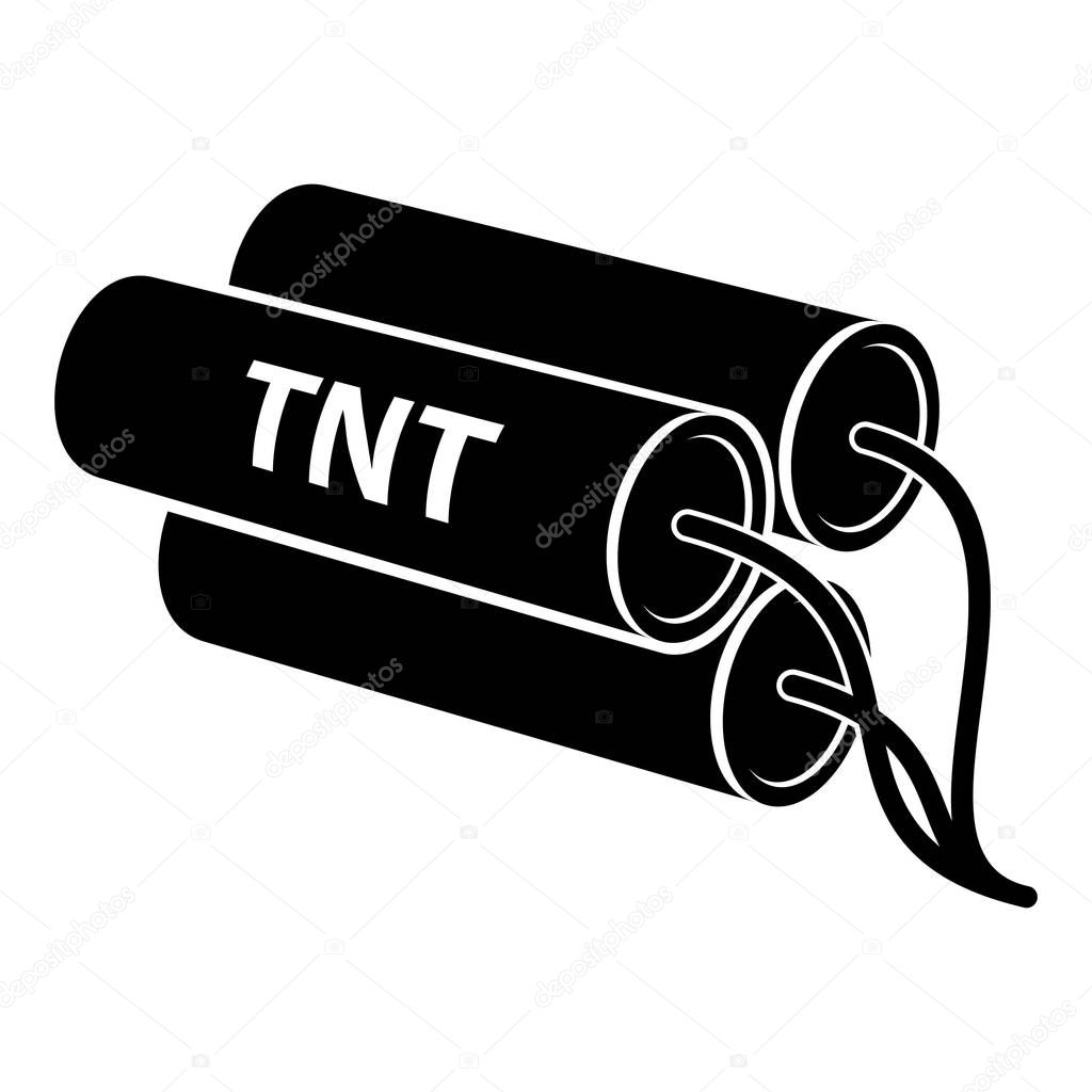 Tnt icon. Simple illustration of tnt vector icon for web