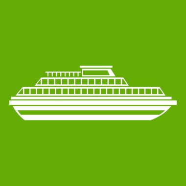 Cruise Gemi simgesi yeşil