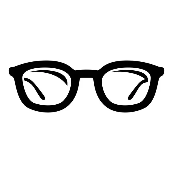 Icône de lunettes, style simple — Image vectorielle