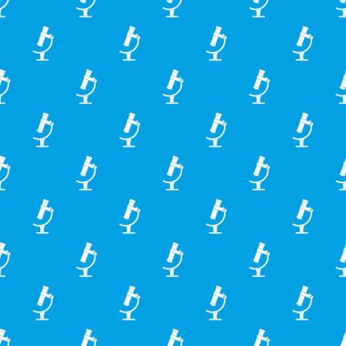 Mikroskop desen kesintisiz mavi