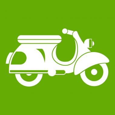 Scooter simgesi yeşil